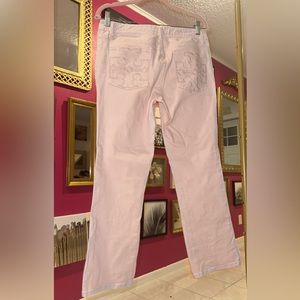 Tory Burch Pink Cropped Jean 29